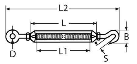 Turnbuckle A4 (316)