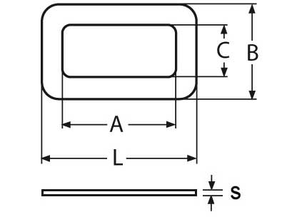 Strap Latch A4 (316)